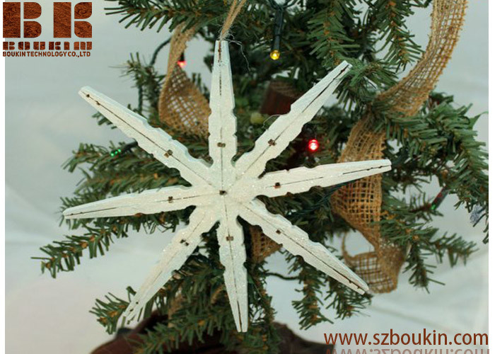 christmas snowflake ornament repurposed wood snowflake chalk paint glittering snow flake ornie - Wooden Christmas Ornaments To Paint christmas snowflake ornament repurposed wood snowflake chalk paint glittering snow flake ornie - Wooden Christmas Ornaments To Paint