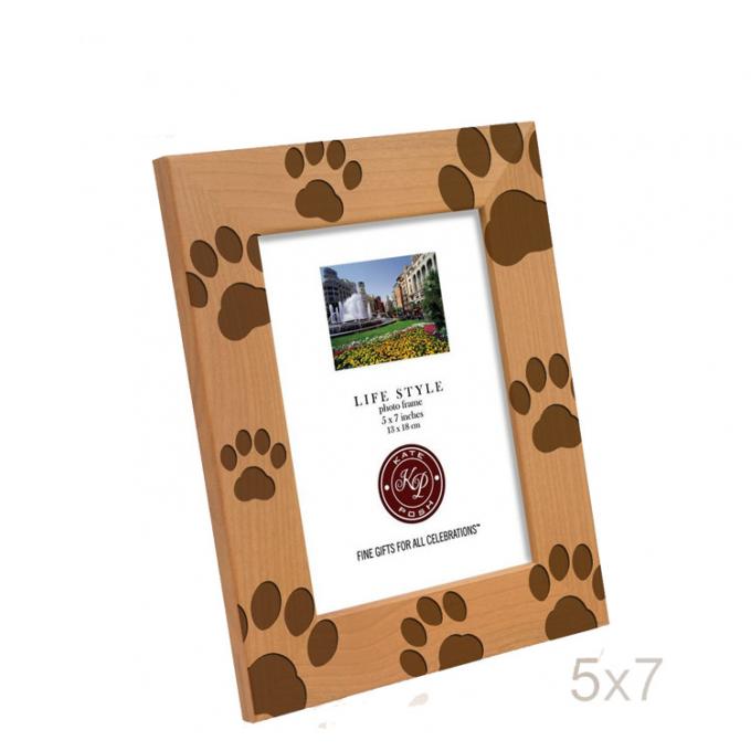 wooden frame Wholesale custom christmas 5x7" wooden picture frame