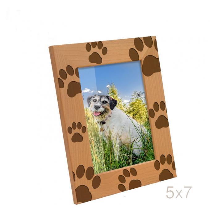 wooden frame Wholesale custom christmas 5x7" wooden picture frame