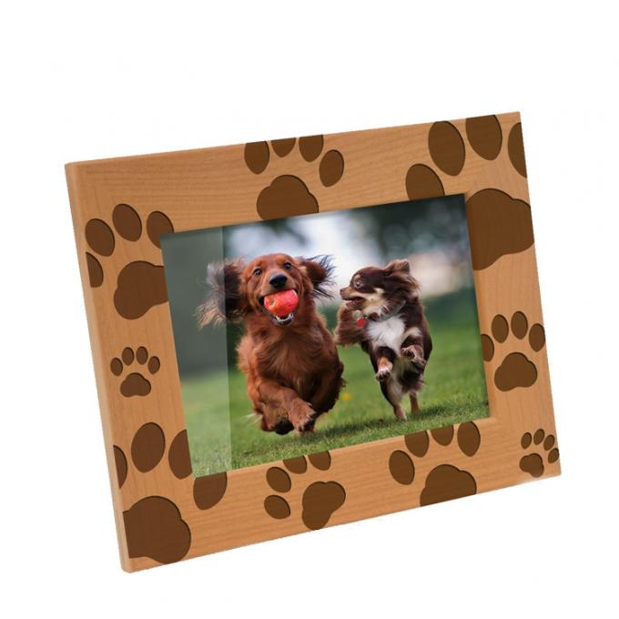 wooden frame Wholesale custom christmas 5x7" wooden picture frame
