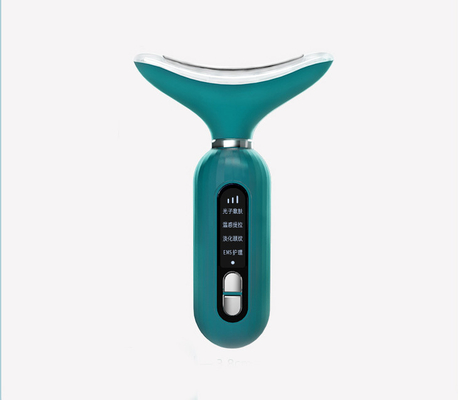 Electric neck face care beauty instrument for lifting and removing wrinkle with EMS USB charging