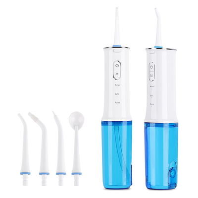 Oral cleaning water flossing with ultrasonic cleaning technology remove plaque and food residue for travel