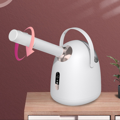 Hot and cold spray ion atomization face steamer with smart display face moisturizing and brightening