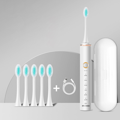 500 mAh sonic electric toothbrush with 60 days working time suitable for business trips and travel