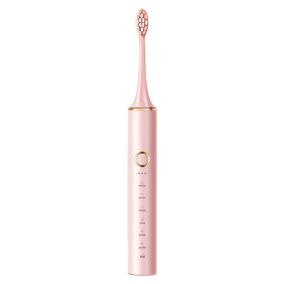 Rechargeable electric travel toothbrush with highest rated frequency for teeth whitening and polishing