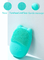 Sonic silicone facial cleansing brush for face deep cleaning with facial vibration massage