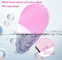 Portable multi-function waterproof facial cleansing brush for facial deep cleaning and massage with USB charging