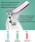 EMS neck and face beauty care device for anti aging and wrinkle removal with led photon therapy