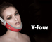 Breathable v shaped face slimming massager belt with hot temperature for anti skin loosing and lifting