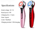 EMS RF skin care beauty photon skin rejuvenation devices for anti aging and lifting wrinkle removal