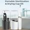 Portable sonic electrical travel silent toothbrush high quality with waterproof and wireless rechargeable