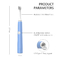 Smart Children's Electric Toothbrush Wrong Position Reminder With Soft DuPont brush head