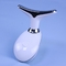 Neck and facial massage for tightening and lifting by micro-current beauty device
