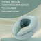 Low noise electric massage pillow relax shoulder and neck care device for home use and travel