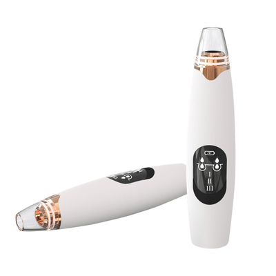 Rechargeable Smart Blackhead Remover Deep Cleaning Facial Beauty Instrument with LED Display