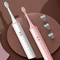 Rechargeable electric travel toothbrush with highest rated frequency for teeth whitening and polishing