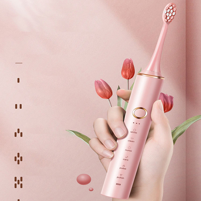 High-frequency vibration electric toothbrush for effectively removes plaque with IPX7 waterproof