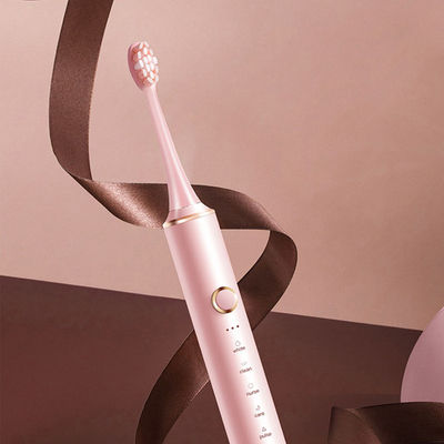 High-frequency vibration electric toothbrush for effectively removes plaque with IPX7 waterproof