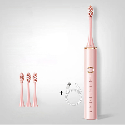 High-frequency vibration electric toothbrush for effectively removes plaque with IPX7 waterproof