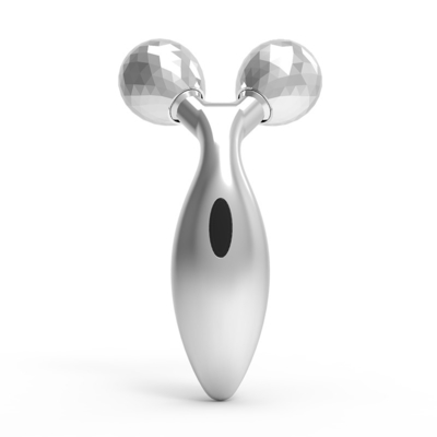 Small-sized stainless steel V-face roller instrument for lifting, firming and anti-aging